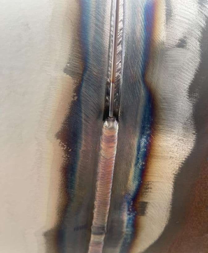 TIG Weld — Stainless Steel Seam