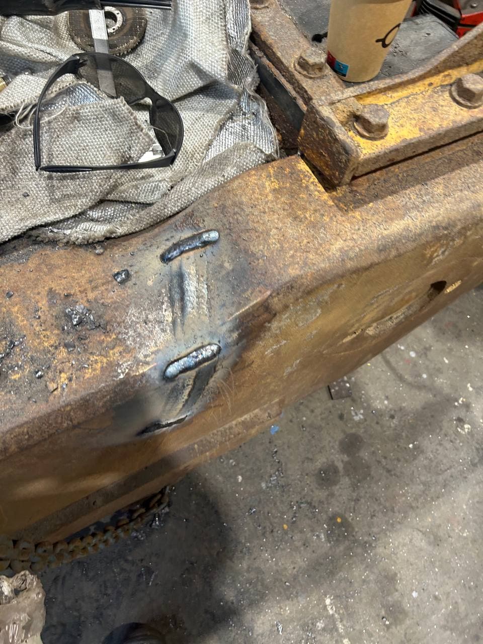 Heavy Equipment Frame Repair